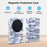 AOLION Magnetic Protective Case for Xbox Series X Console-Camouflage Gray