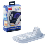 Ipega 3 In 1 Charging Station for PS5 Portal/PS5 Controller-White(PG-P5P03)