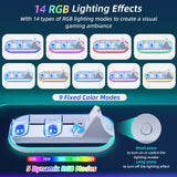 Ipega 3 In 1 Charging Station for PS5 Portal/PS5 Controller-White(PG-P5P03)