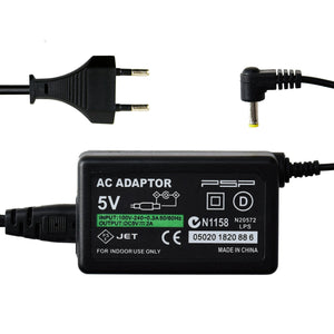 Electronic AC Adapter for PSP 3000/2000/1000 Euro Plug
