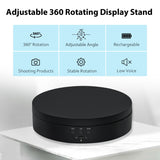 360° Rotating Display Stand - Black