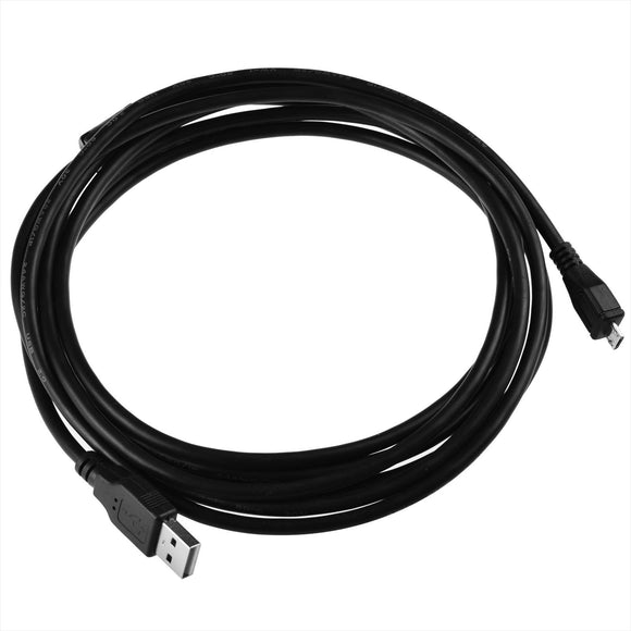 3 Meter Micro USB to USB Cable Black