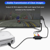 RGB Scart Cable With AV Adapter for SEGA Dreamcast