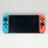 Blue& Red Silicone Case with 3-Set Thumb Stick Caps for Nintendo Switch/Nintendo Switch OLED Joy-Con Controller