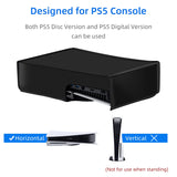 Dust Cover for PS5 Game Console - Black(Not for PS5 Slim)