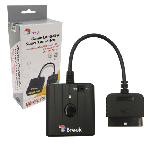 Brook Super Converter Switch Pro/PS3/PS4/PS5 Game Controller to PS Classic/PS2 Console (FM00005934)