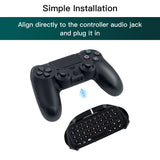 Dobe Controller Wireless Keyboard for PS4 Dualshock 4 Black (TP4-008)