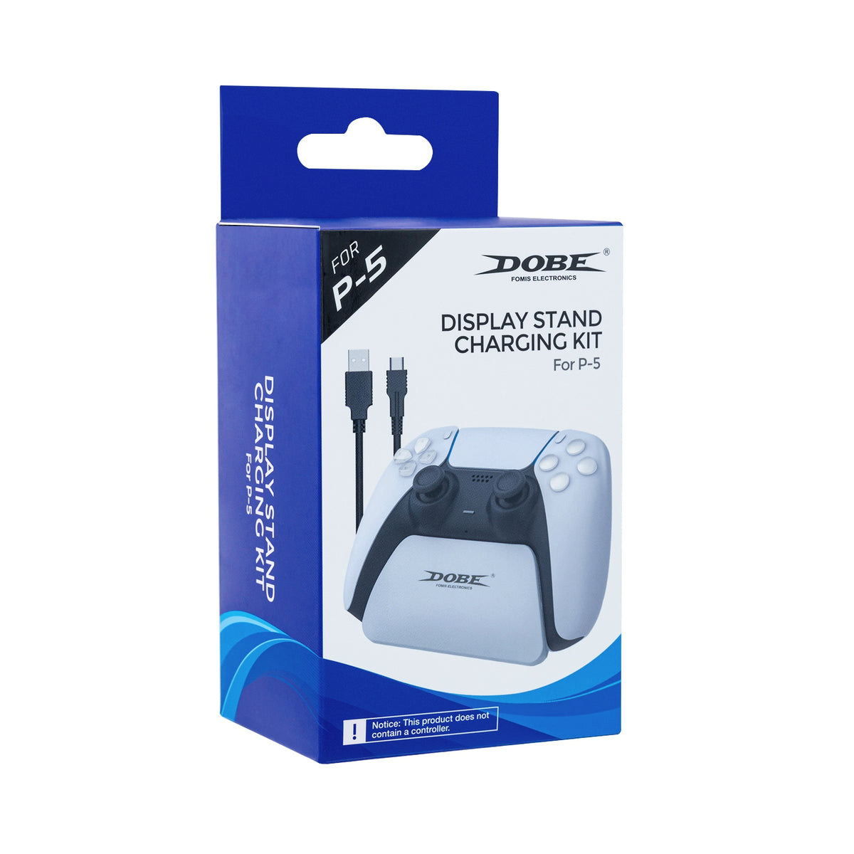 Dobe TP5-3503 Pour PS5 / PS5 Dualsense Edge Controller 1600mAh Batterie  Pack Gamepad Power Bank Batterie Externe