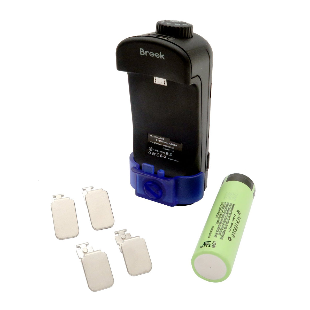 Brook Marine PS4 Wireless Adapter for PS4/PS3/Switch/PC/Android/Mac/iOS  with 18650 Battery (EFM0007716)