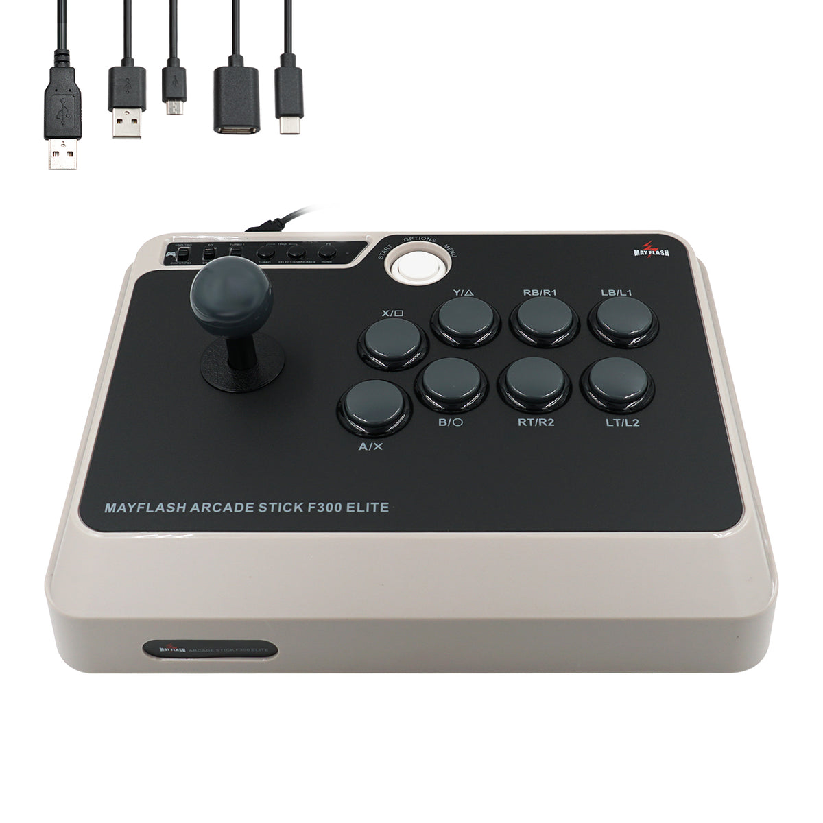 Broek Kauwgom Ik heb een contract gemaakt Mayflash F300 Elite Arcade Stick with Sanwa Button & Joystick for For –  SupremeGameGear