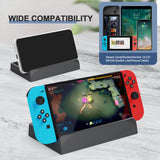 Adjustable 3-Level Angles Stand for Steam Deck/Nintendo Switch/Switch Oled/Mobile Phone