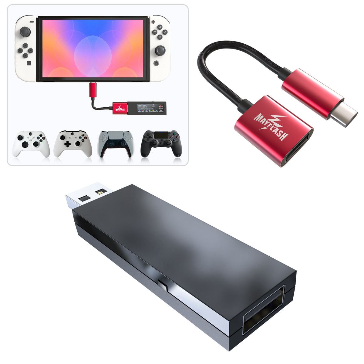  MAYFLASH N64 Controller Adapter for Switch/OLED Model