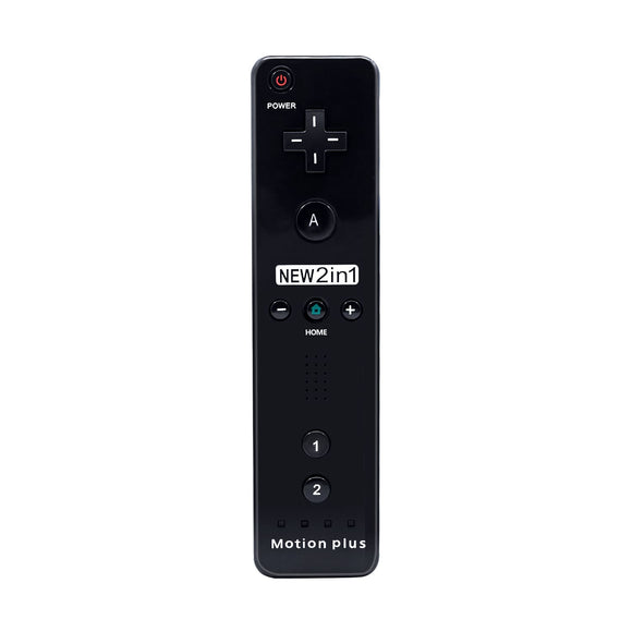 Remote Plus Controller for Wii/ Wii U Black
