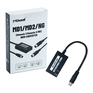 Mcbazel Multifunctional HDTV HDMI Adapter for Mega Drive 1/Mega Drive 2/NEOGEO