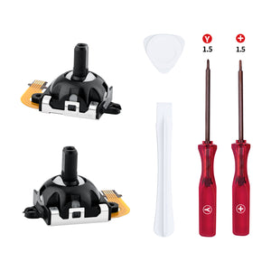 6 In 1 Hall Analog Joystick Repair Kit with Opening Tool for PlayStation Portal and PlayStation VR2 Controller