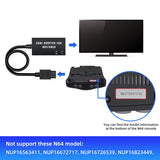Multifunctional HDTV HDMI Adapter for GameCube/N64/SNES