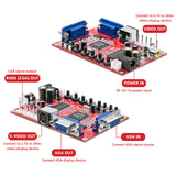 Arcade Game VGA to CGA/CVBS/S-VIDEO Video Converter Board