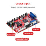 Arcade Game VGA to CGA/CVBS/S-VIDEO Video Converter Board