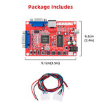 Arcade Game VGA to CGA/CVBS/S-VIDEO Video Converter Board