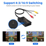 Multifunctional HDTV HDMI Adapter for AV Signal Source