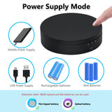 360° Rotating Display Stand - Black