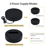 360° Rotating Display Stand - Black (14.5cm)