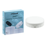 360° Rotating Display Stand - White (14.6cm)