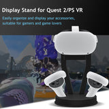 Organizer Display Stand for Oculus Quest 2/Oculus  Quest 3/PS VR-Black (JYS-OC002)
