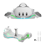Wall Mount Charging Dock for Oculus Quest 3 Helmet - White (ZY-69)