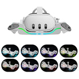 Wall Mount Charging Dock for Oculus Quest 3 Helmet - White (ZY-69)
