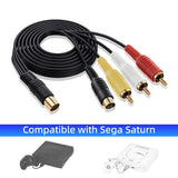 S-AV Cable for Sega Saturn