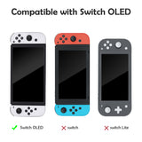 Dobe Protective Crystal Case with Game Cards Storage for Nintendo Switch OLED (TNS-1141)