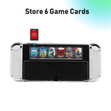 Dobe Protective Crystal Case with Game Cards Storage for Nintendo Switch OLED (TNS-1141)