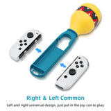 Iplay Body Sensing Sand Hammer for Nintendo Switch-Blue/Red(HBS-518)