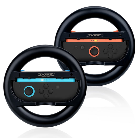 DOBE Steering Wheels for Nintendo Switch 2 Joy-Con Controllers-Black(TNS-3196)