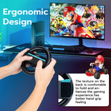 DOBE Steering Wheels for Nintendo Switch 2 Joy-Con Controllers-Black(TNS-3196)
