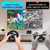 DOBE Steering Wheels for Nintendo Switch 2 Joy-Con Controllers-Black(TNS-3196)