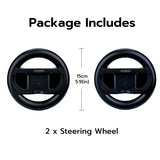 DOBE Steering Wheels for Nintendo Switch 2 Joy-Con Controllers-Black(TNS-3196)