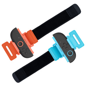 DOBE Adjustable Hand Straps for Nintendo Switch 2 Joy-Con Controllers-Orange&Blue(TNS-3180)