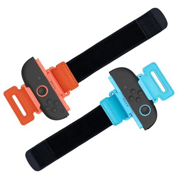 DOBE Adjustable Hand Straps for Nintendo Switch 2 Joy-Con Controllers-Orange&Blue(TNS-3180)