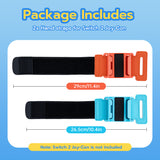DOBE Adjustable Hand Straps for Nintendo Switch 2 Joy-Con Controllers-Orange&Blue(TNS-3180)