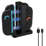 DOBE Charging Dock for Nintendo Switch 2 Joy-Con Controllers-Black(TNS-3192B)
