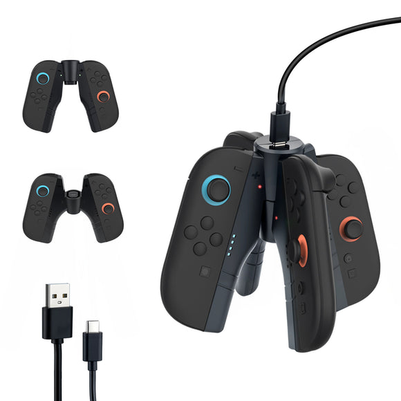 DOBE Charging Grip for NS2 Joy-Con Controllers-Black(TNS-3156)