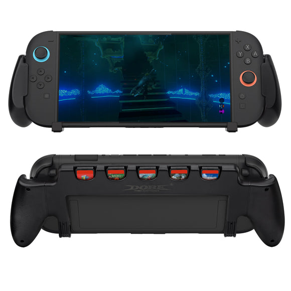 DOBE Console Grip with Game Cards Storage for Nintendo Switch 2 -Black(TNS-3179)