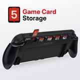 DOBE Console Grip with Game Cards Storage for Nintendo Switch 2 -Black(TNS-3179)
