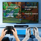 DOBE Controller Grip with Charging Function for Nintendo Switch 2 -Black(TNS-3177)