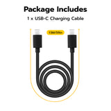 Mcbazel DOBE 1.5-Meter Charging Cable For NS2/Nintendo Switch OLED/PS5/XBOX -Black(TNS-5166)