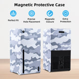 AOLION Magnetic Protective Case for Xbox Series S Console-Camouflage Gray