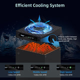 Ipega PWM RGB Cooling Fan with Headset Hanger Mount for Xbox Series X-Black(PG-XBX026A)