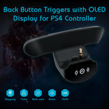 Back Button Attachment with OLED Display for PS4 Controller